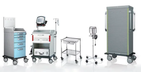 Medisch meubilair van MED-Systeme