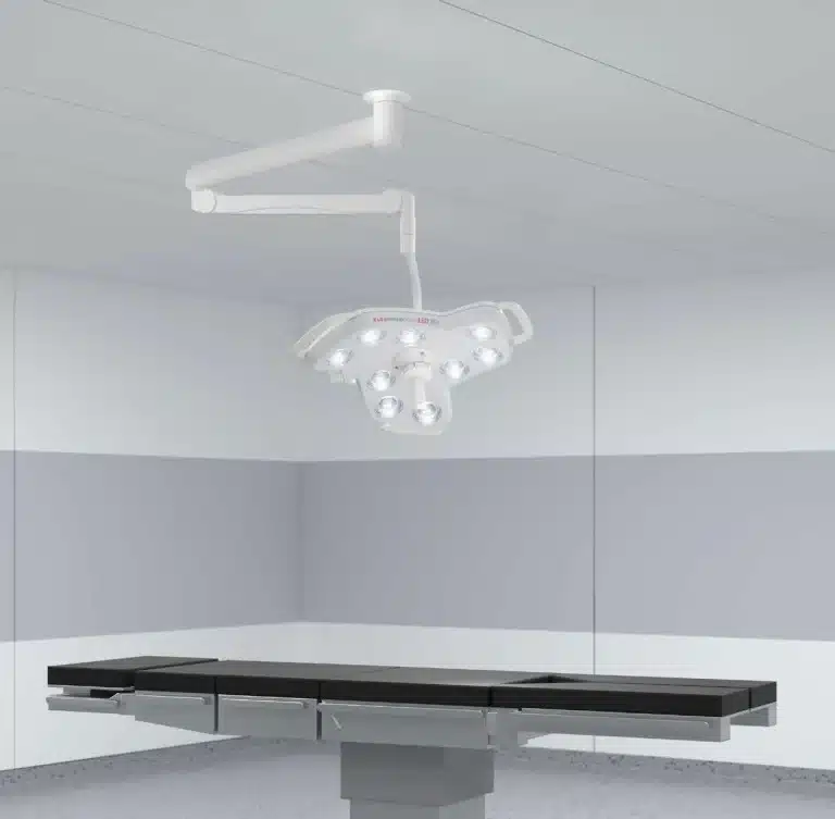 Onderzoekslamp in plafonduitvoering