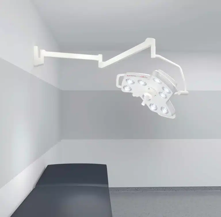 Onderzoekslamp in wanduitvoering