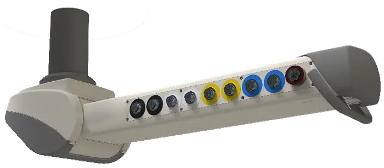 Plafondpendel MediSpace met enkele arm